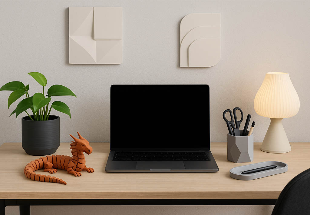 How to Style a Modern Workspace with 3D Printed Accessories