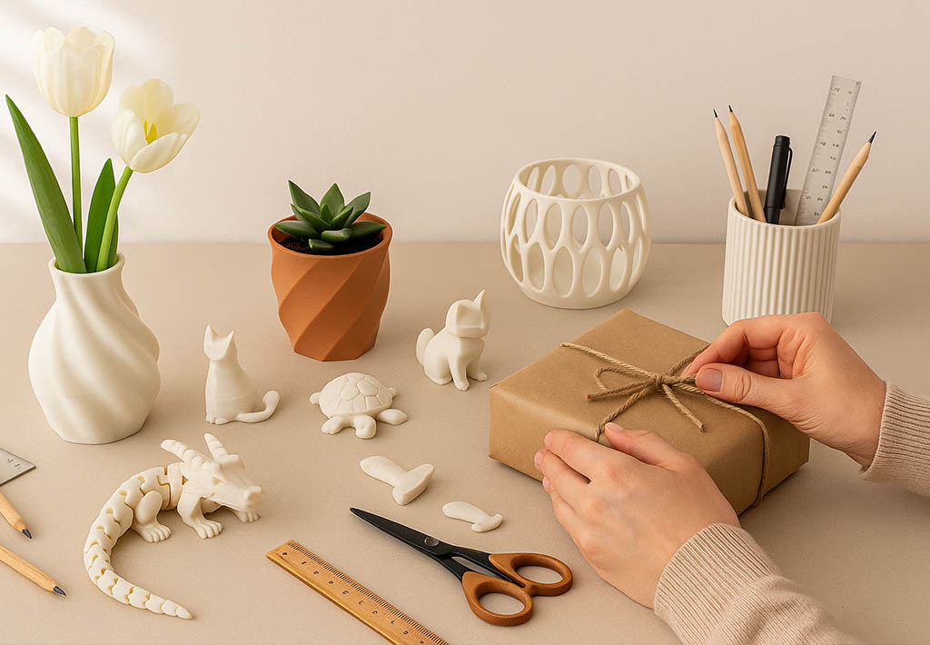 Thoughtful 3D-Printed Gifts for Birthdays and Housewarmings